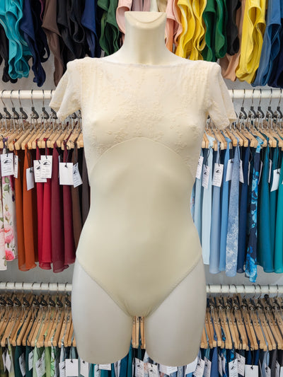 Ivory Dance Short Sleeve Leotard MP633 for Women by Atelier della Danza MP