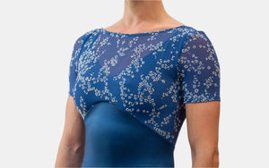 Short Sleeve Dance Leotards for Women and Girls by Atelier della Danza MP