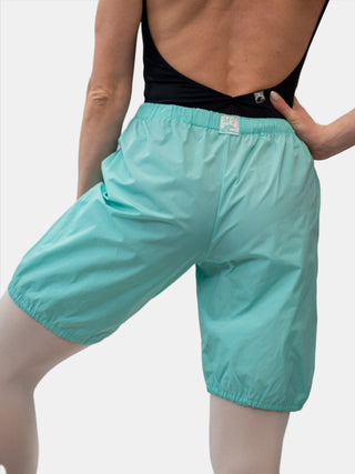 Aquamarine Warm-up Dance Trash Bag Shorts MP5006 for Women and Men by Atelier della Danza MP