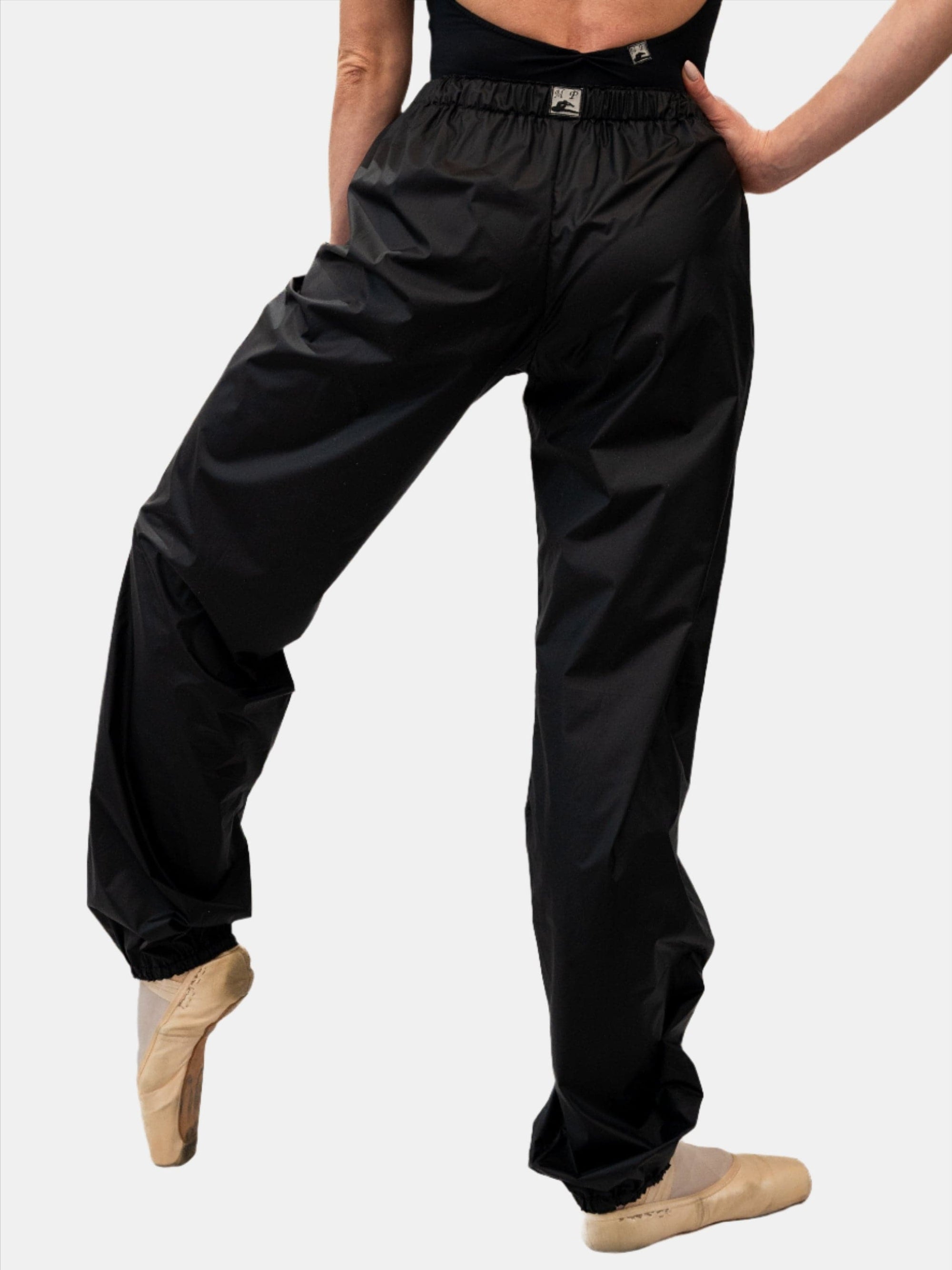 Black Warm-up Dance Trash Bag Pants MP5003 - Atelier della Danza MP