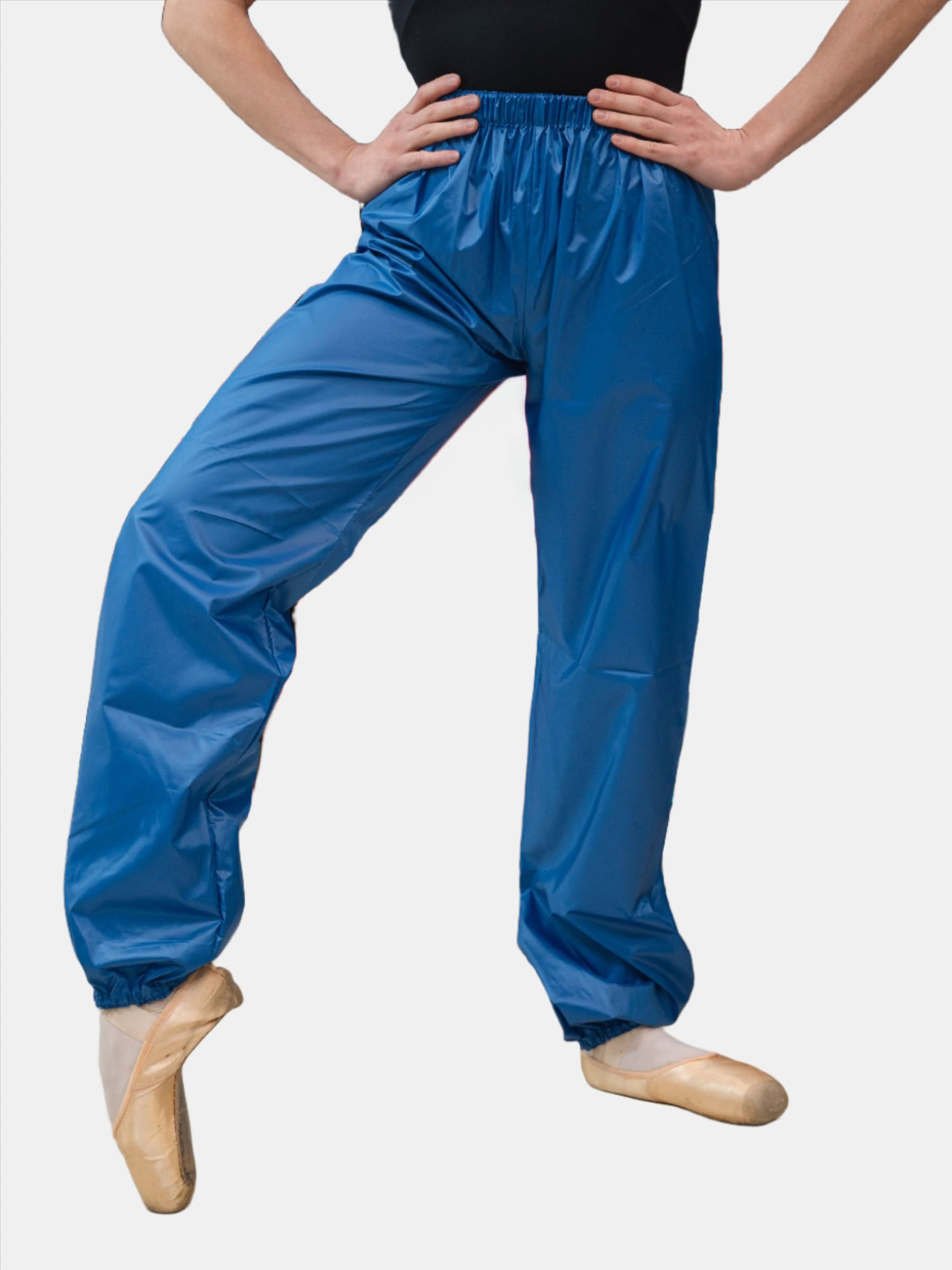 Bright Blue Dance Trash Bag Pants MP5003
