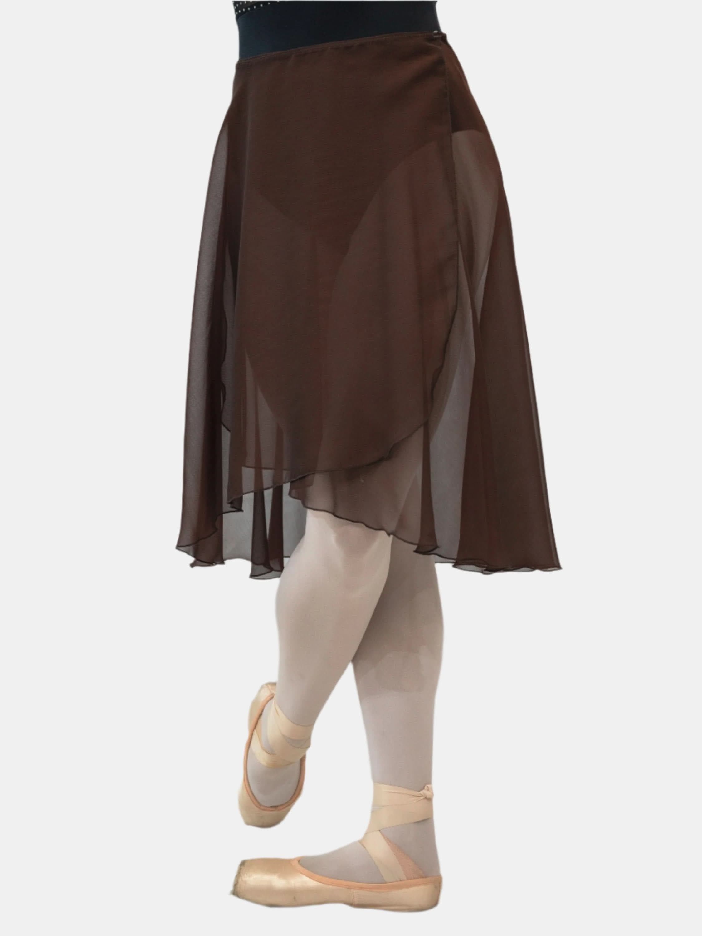 Brown skirt dance online