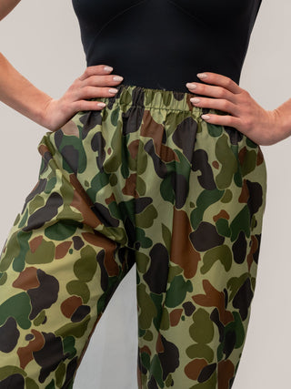 Camouflage Warm-up Dance Trash Bag Pants MP5003 for Women and Men by Atelier della Danza MP