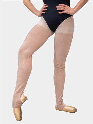 Dark Pink Long Dance Leg Warmers MP907 for Women and Men by Atelier della Danza MP