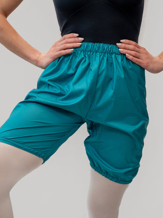 Emerald Warm-up Dance Trash Bag Shorts MP5006 for Women and Men by Atelier della Danza MP