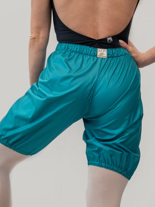 Emerald Warm-up Dance Trash Bag Shorts MP5006 for Women and Men by Atelier della Danza MP