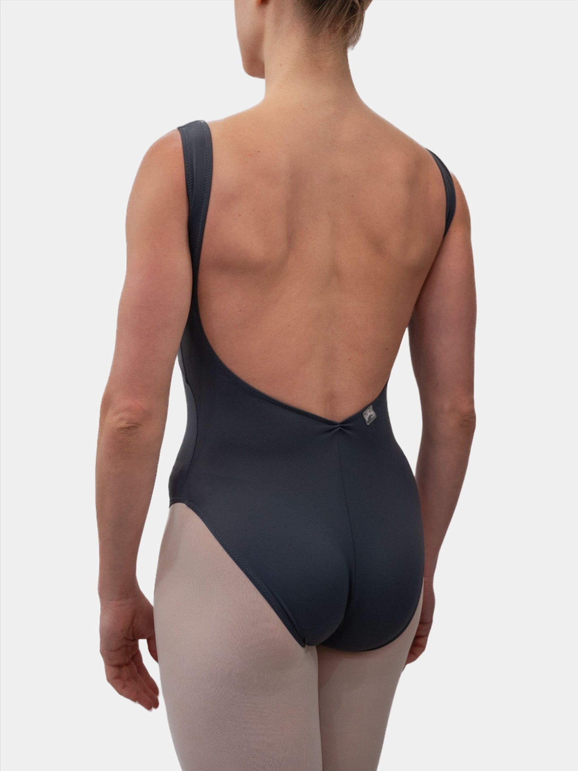 Splatter VNeck Tank Leotard