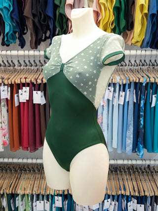 Green Dance Cap Sleeve Leotard MP750 for Women by Atelier della Danza MP