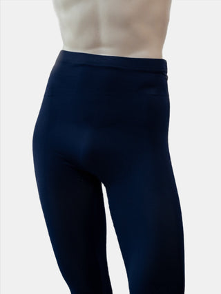 Navy Dance Calf Length Tights MP430 for Men by Atelier della Danza MP