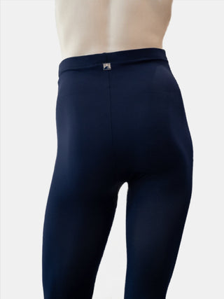 Navy Dance Calf Length Tights MP430 for Men by Atelier della Danza MP