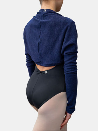 Navy Warm-up Dance Shrug MP922 for Women by Atelier della Danza MP