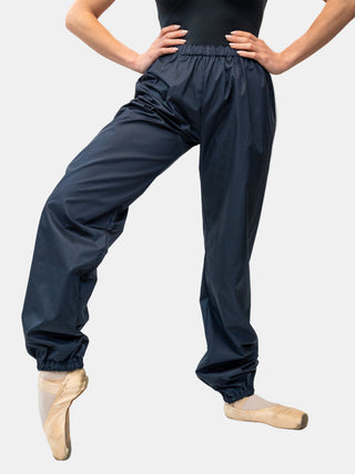 Navy Warm-up Dance Trash Bag Pants MP5003 for Women and Men by Atelier della Danza MP