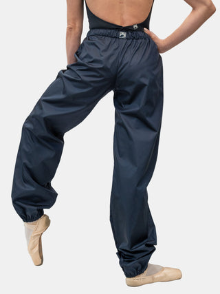 Navy Warm-up Dance Trash Bag Pants MP5003 for Women and Men by Atelier della Danza MP