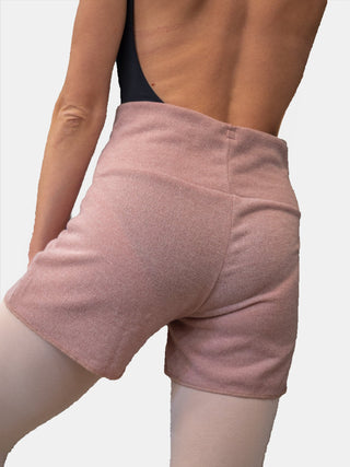 Old Rose Warm-up Dance Shorts MP918 for Women and Men by Atelier della Danza MP