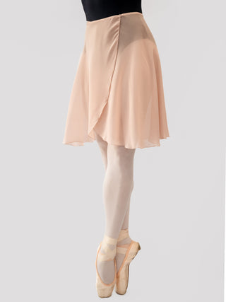 Old Rose Wrap Long Dance Skirt MP339 for Women by Atelier della Danza MP