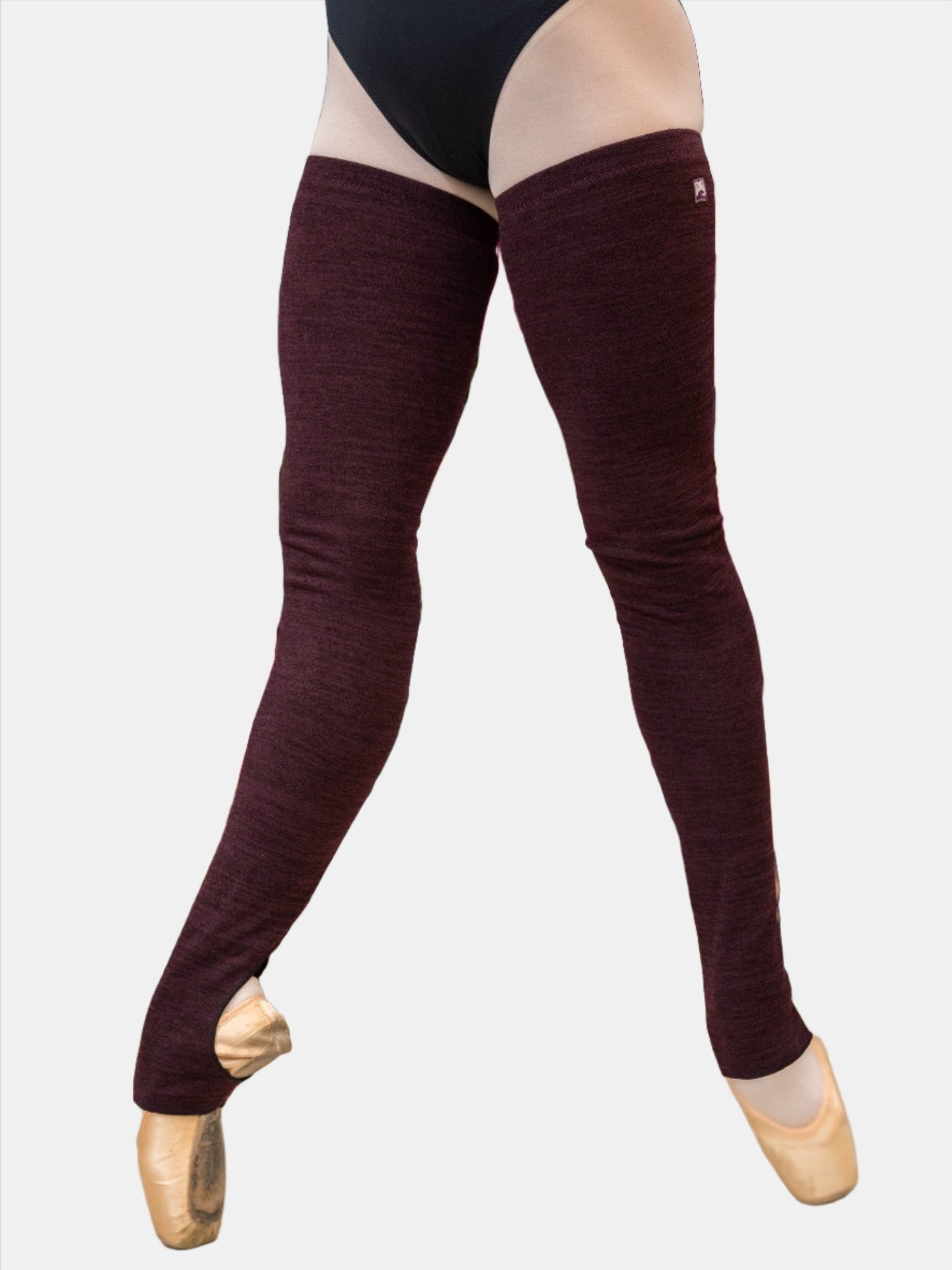 Plum Long Dance Leg Warmers MP907 - Atelier della Danza MP