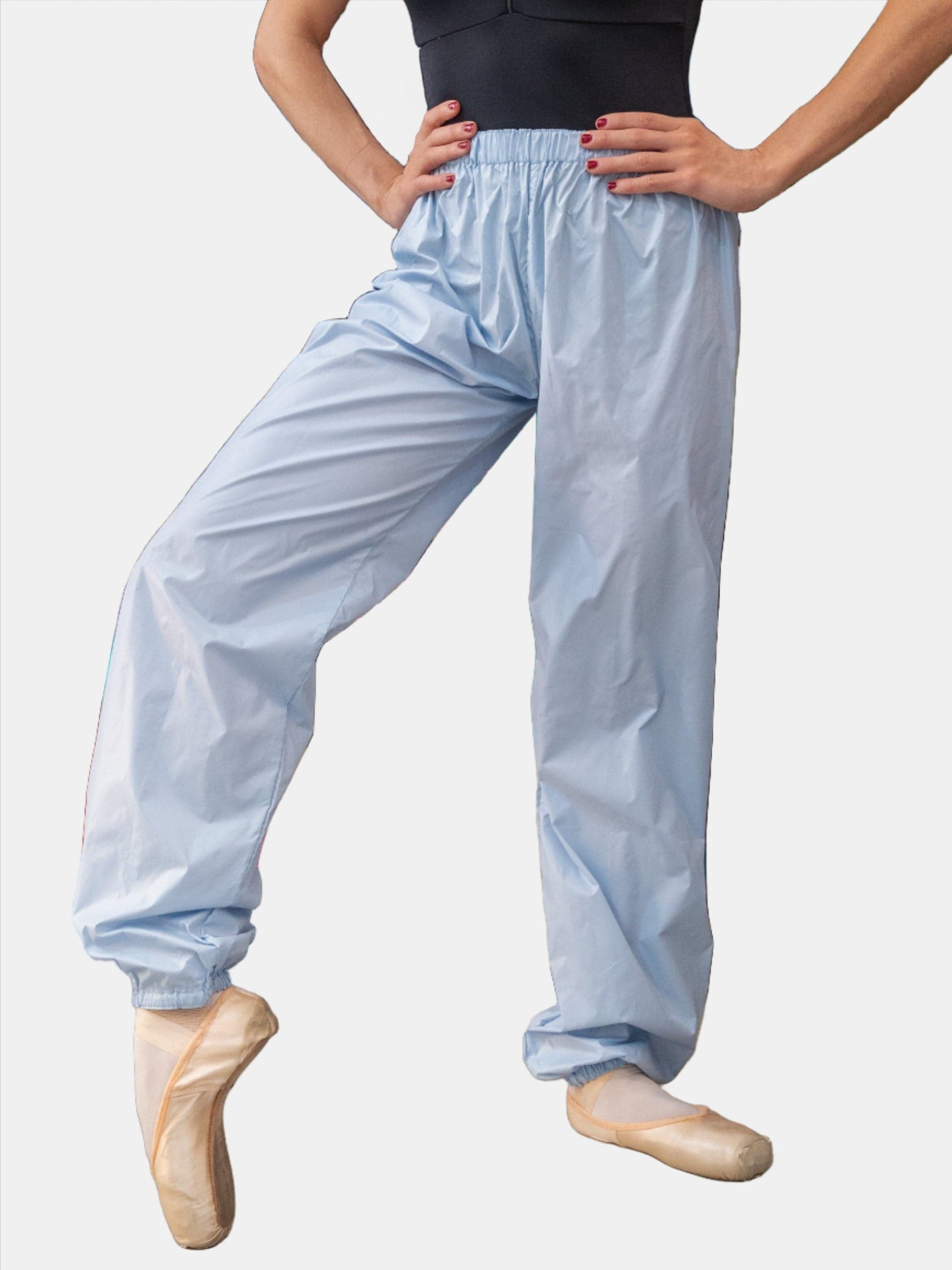 Sky Blue Warm-Up Dance Trash Bag Pants MP5003 - S / Sky Blue