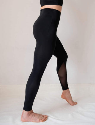Black Full Length Leggings for Yoga and Fitness for Women by LENA Activewear