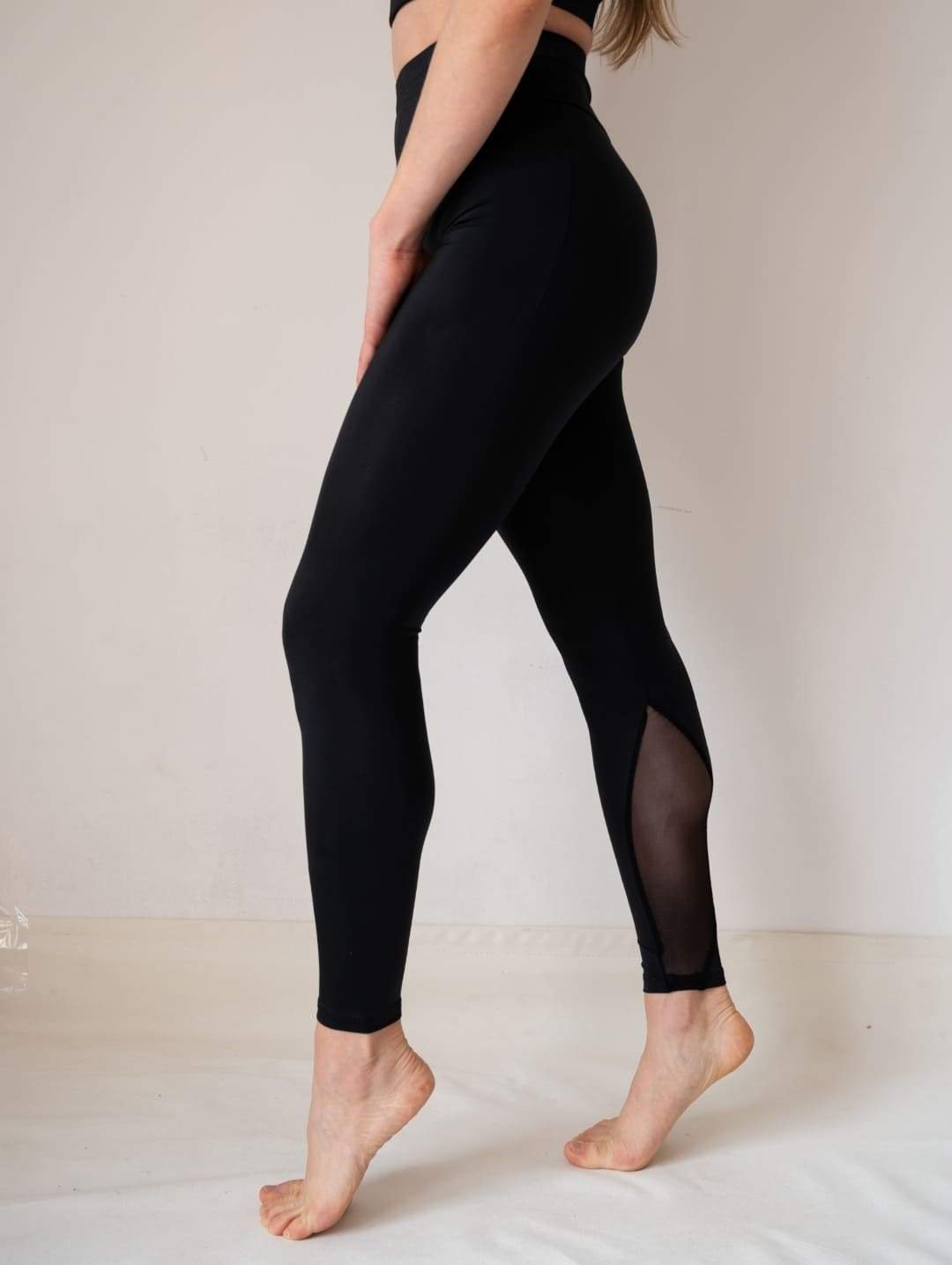 Black Full Length Yoga Leggings for Women – Atelier della Danza MP