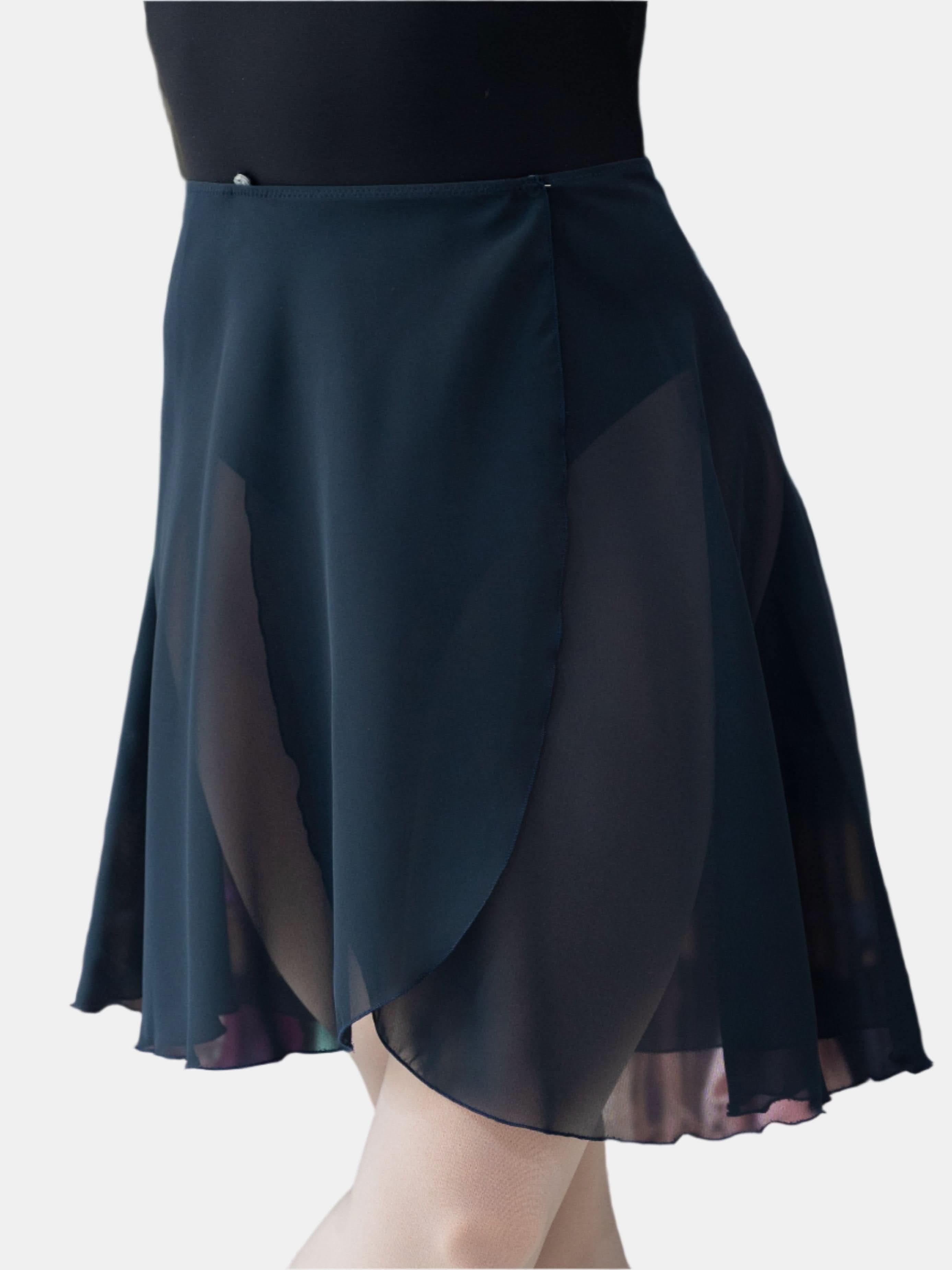 Wrap qr maxi skirt short