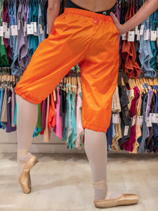 Orange Warm-up Dance Trash Bag Pants MP5004 for Women and Men by Atelier della Danza MP