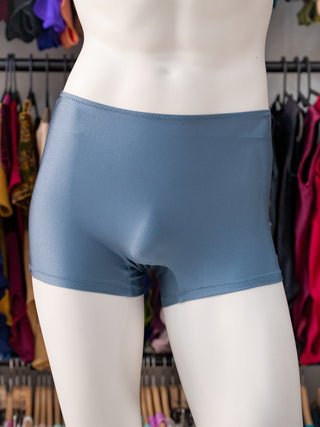 Powder Blue Dance Lycra Shorts for Men and Women by Atelier della Danza MP