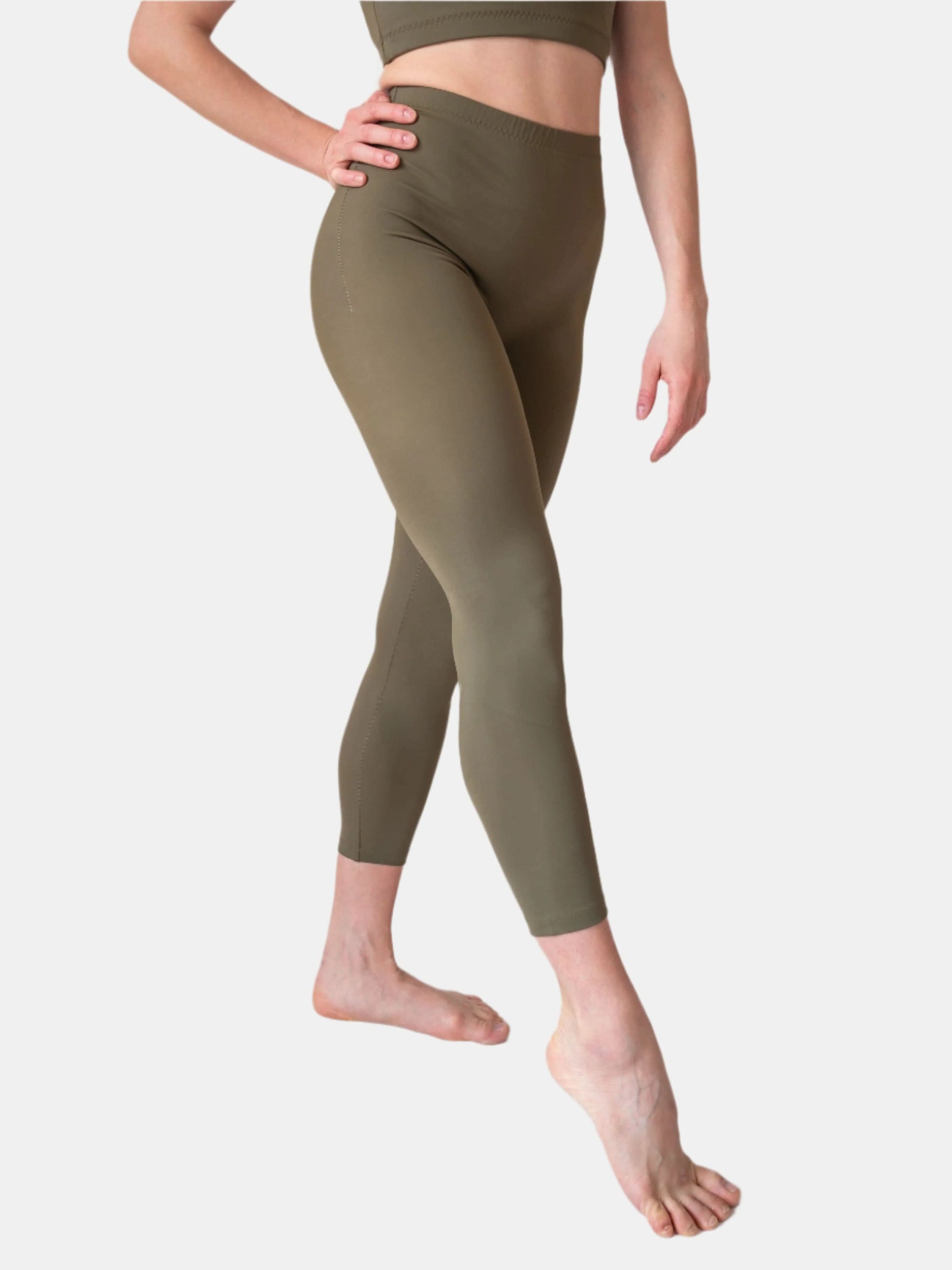 Black Full Length Yoga Leggings for Women – Atelier della Danza MP