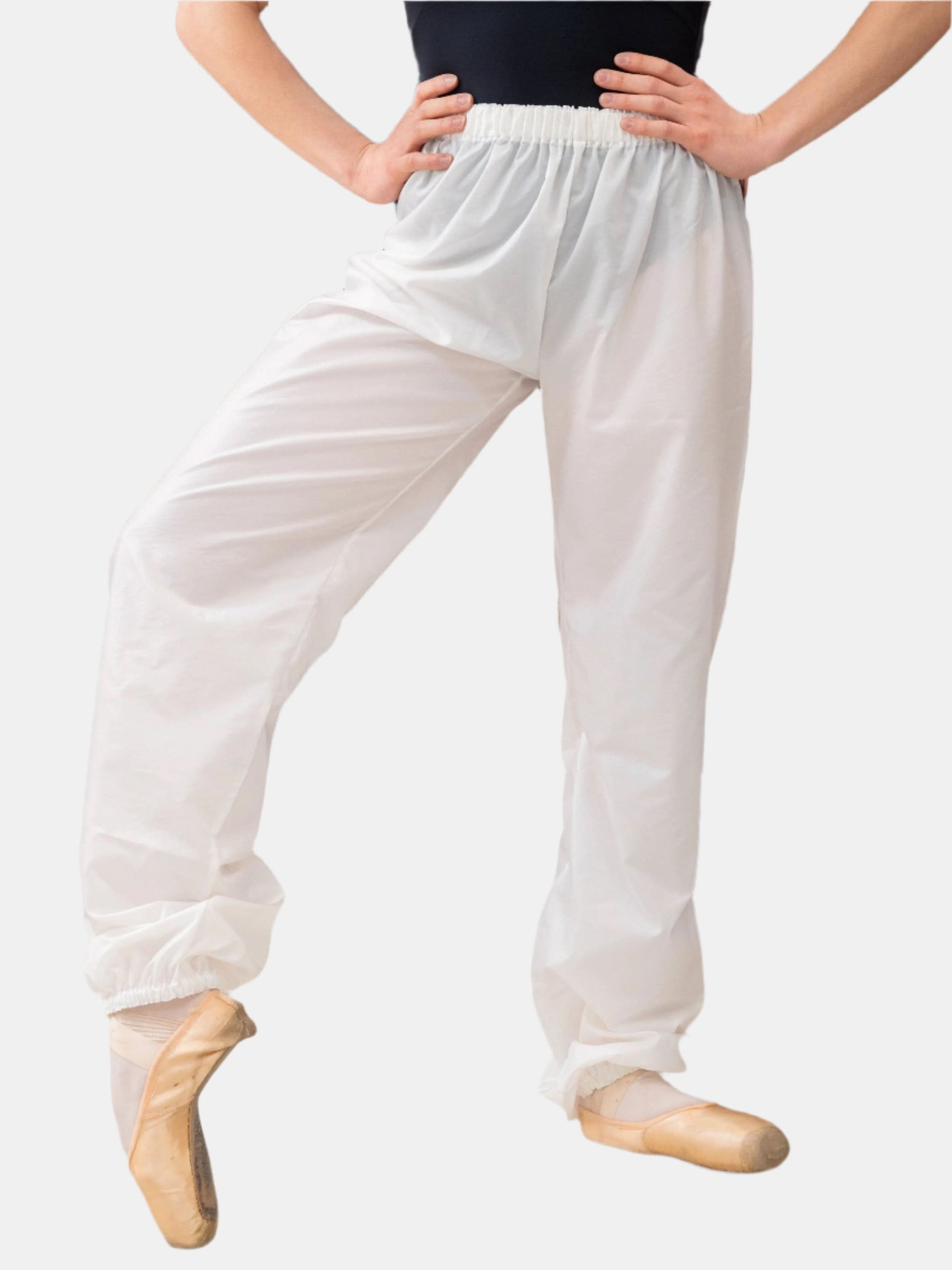 White Warm-up Dance Trash Bag Pants MP5003 - Atelier della Danza MP